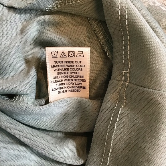 Babydoll Dress Lg Floral Long Sleeve Green Milkmaid Tiered Ruffle Crepe Mini - Picture 8 of 10